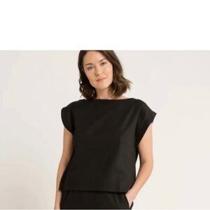 Tribe alive/laude the Label everyday Square top- navy blue